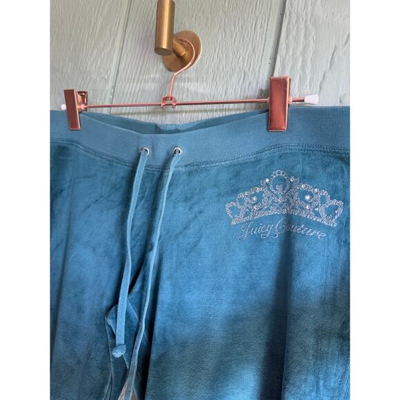 Y2K Vintage Juicy Couture Velvet Pants, Small/Tall - Picture 3 of 9